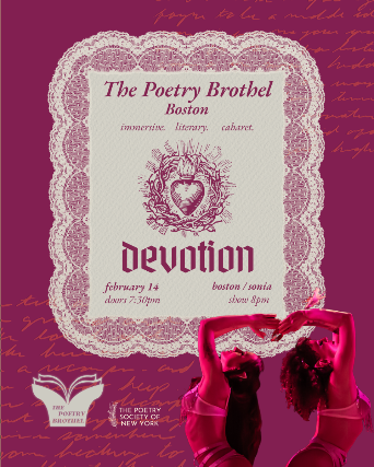 Poetry Brothel Boston: Devotion at Sonia – Cambridge, MA