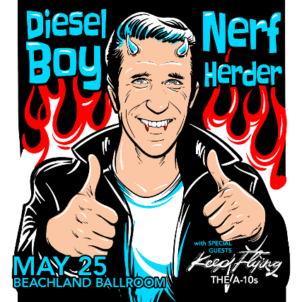 Diesel Boy, Nerf Herder, Keep Flying, The A-10s at Beachland Ballroom – Cleveland, OH