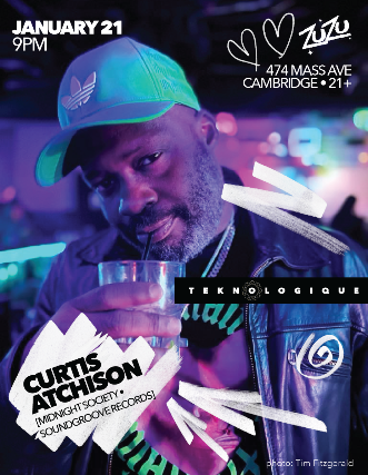 Teknologique w/ Curtis Atchison at Middle East – Zuzu – Cambridge, MA