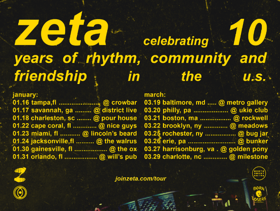 Zeta, MAKEITSTOP at The Bug Jar – Rochester, NY