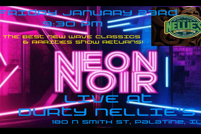 Image of Neon Noir with Big Chair Image of Neon Noir with Big Chair