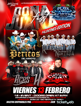 Image of Dona Juana Fest - Temple Tx - PLAYA AZUL Image of Dona Juana Fest - Temple Tx - PLAYA AZUL