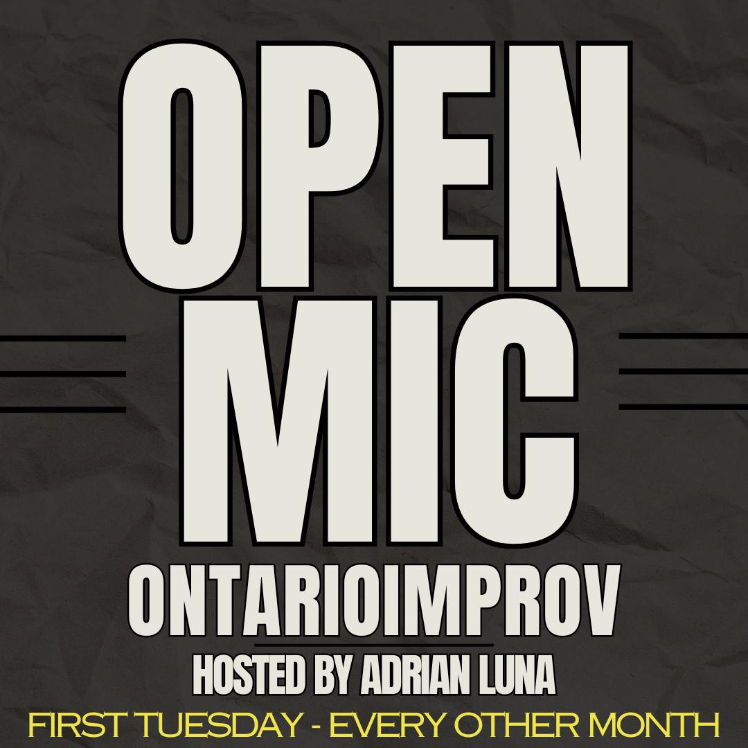 Open Mic at the Ontario Improv