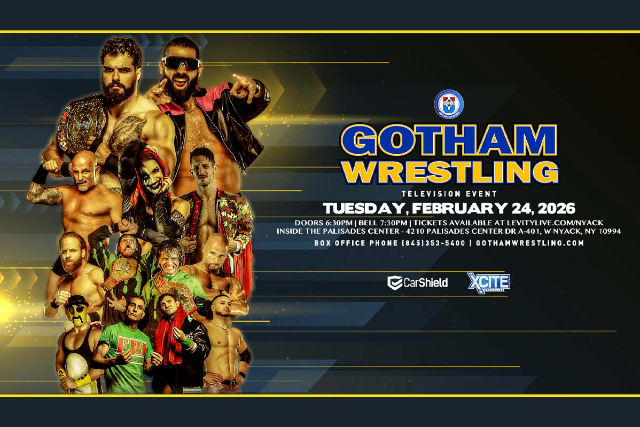 Gotham Wrestling at West Nyack Levity Live – West Nyack, NY