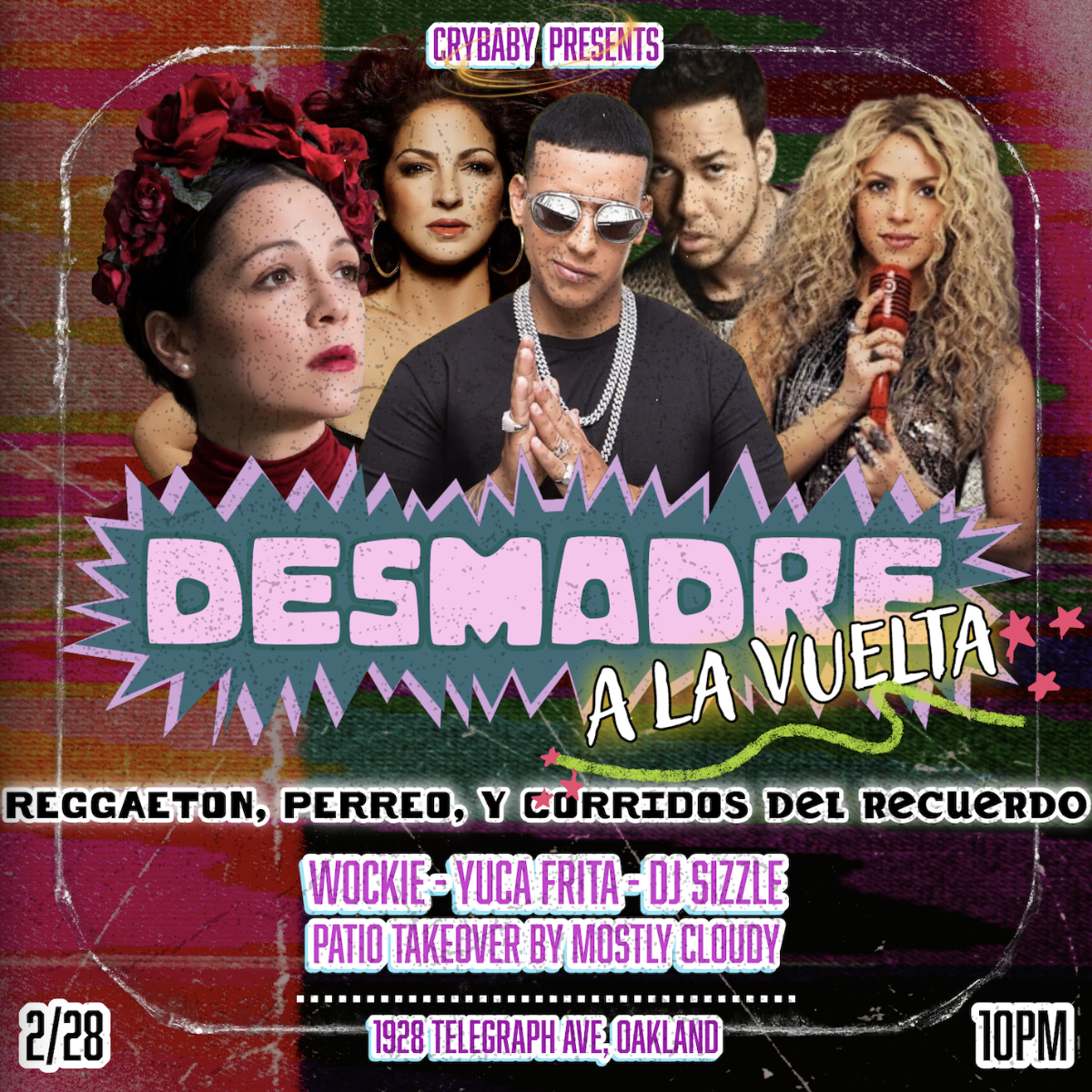 DESMADRE: A LA VUELTA w/ Wockie + Yuca Frita + DJ Sizzle & PATIO TAKEOVER by Mostly Cloudy