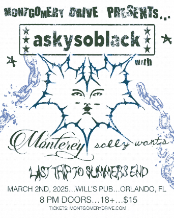 ASkySoBlack with Monterey and Sally Wants at Will’s Pub – Orlando, FL