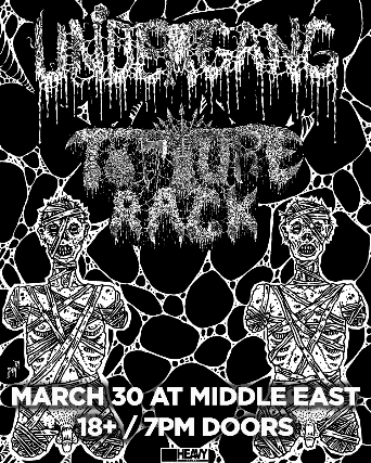 Undergang, Torture Rack at Middle East – Upstairs – Cambridge, MA