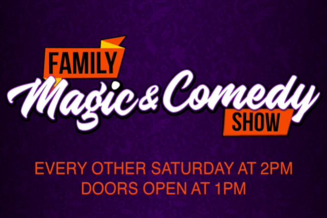 Family Magic & Comedy For All Ages at Addison Improv – Addison, TX