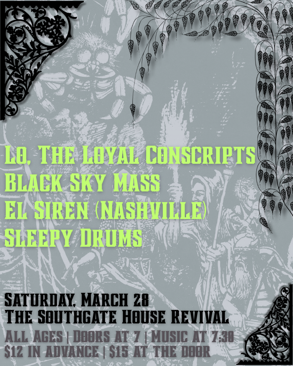 Midwest Friends Fest Presents: Lo, The Loyal Conscripts, Black Sky Mass, El Siren, Sleepy Drums
