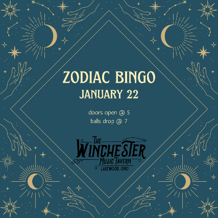 Zodiac Bingo at The Winchester – Lakewood, OH