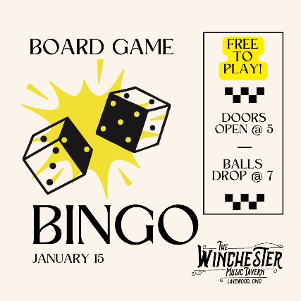 Board Game Bingo! at The Winchester – Lakewood, OH