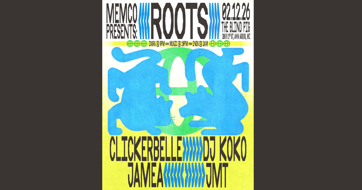 MEMCO Presents: Roots, JMT, Jamea, Clickerbelle, DJ Koko - 12/02/26