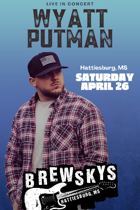 Wyatt Putman at Brewsky’s – Hattiesburg, MS