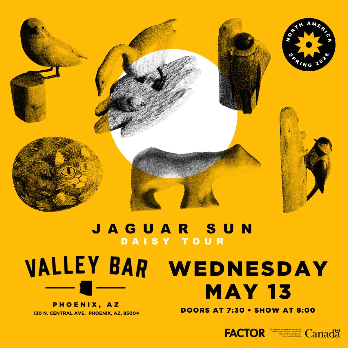 JAGUAR SUN - DAISY TOUR