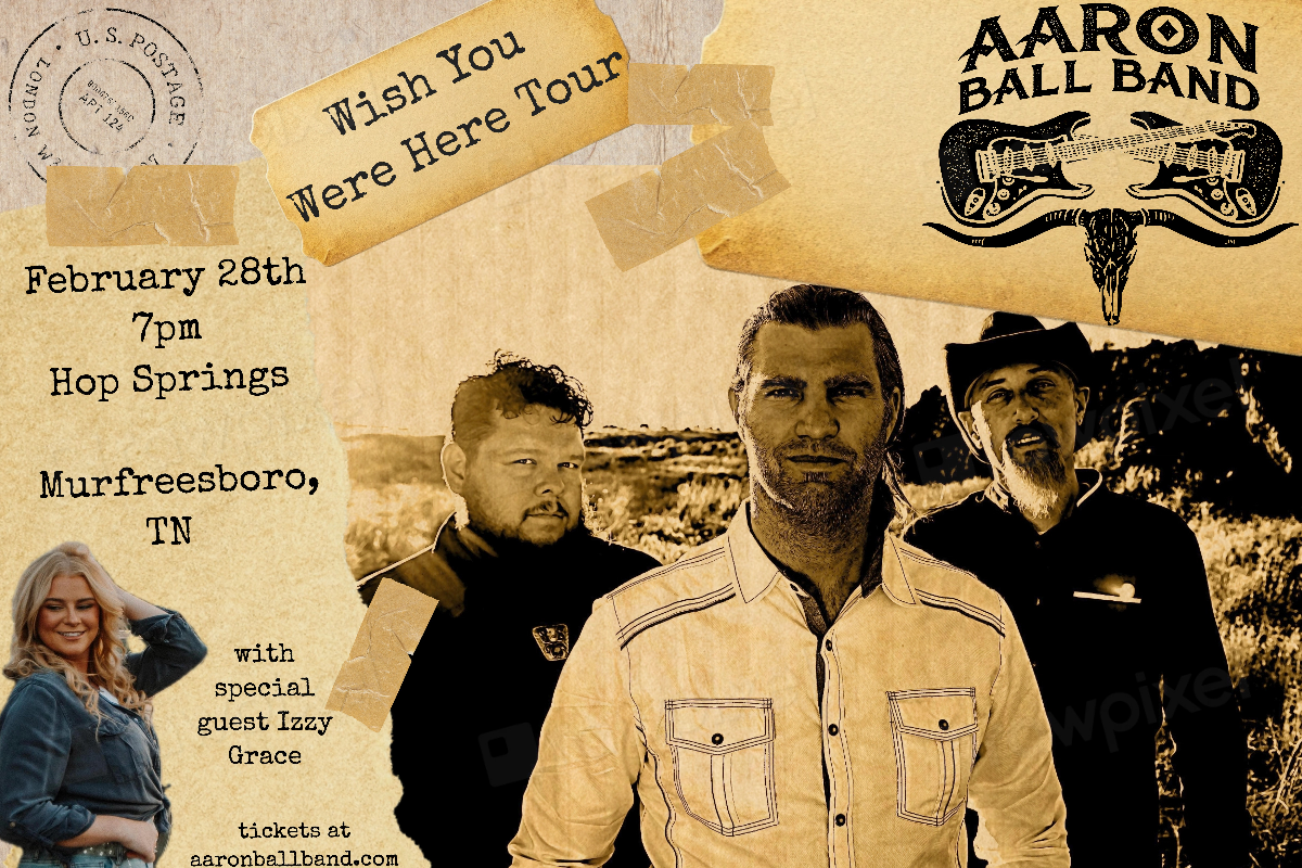 Aaron Ball Band: Live at Hop Springs!