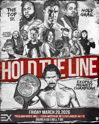 Exodus Pro Wrestling at Treelawn Music Hall – Cleveland, OH