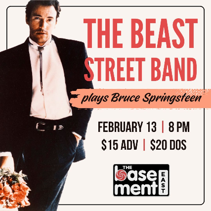 Beast Street Band plays Bruce Springsteen at The Basement East – Nashville, TN