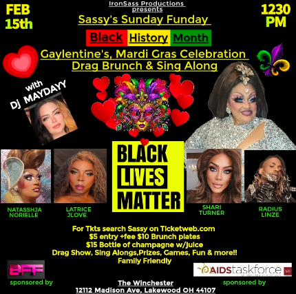 Sassy’s Sunday Funday Drag Brunch!! at The Winchester – Lakewood, OH