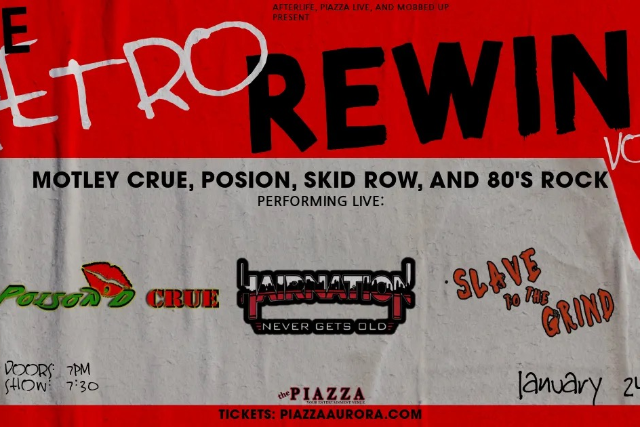 The Retro Rewind at The Piazza – Aurora, IL