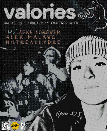 No One Productions Presents: Valories, Zekeforever, Notreallydre & Alex Malave at Craft & Growler – Dallas, TX