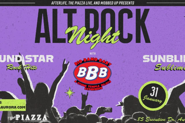 Alt Rock Banger W/ Stone Temple Pilots, Sublime & 90s Rock! at The Piazza – Aurora, IL