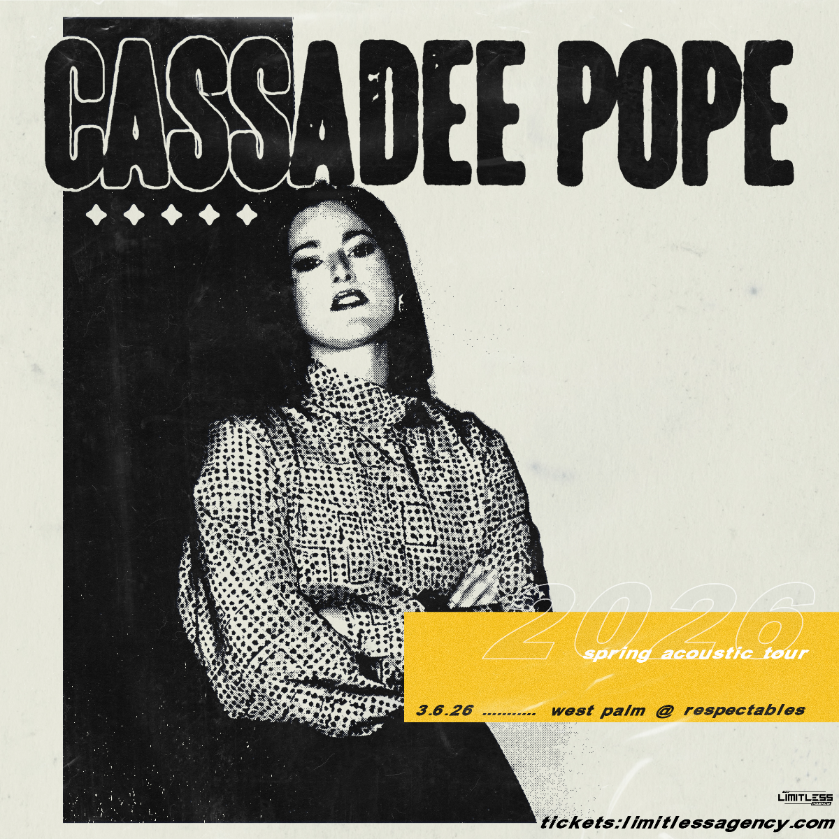 Cassadee Pope "Spring Acoustic Tour" in West Palm Beach