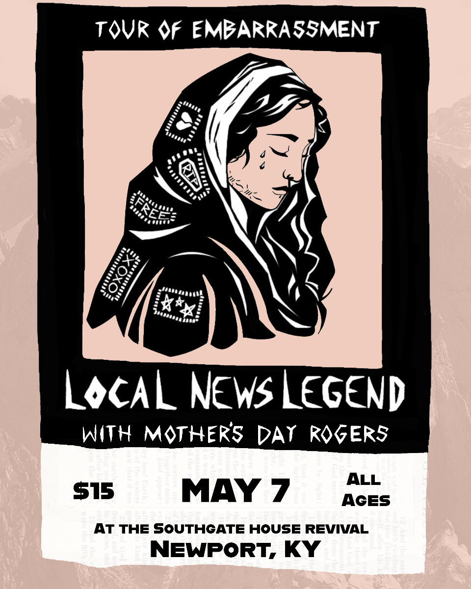 Tour of Embarrassment w/ Local News Legend, Mother's Day Rogers