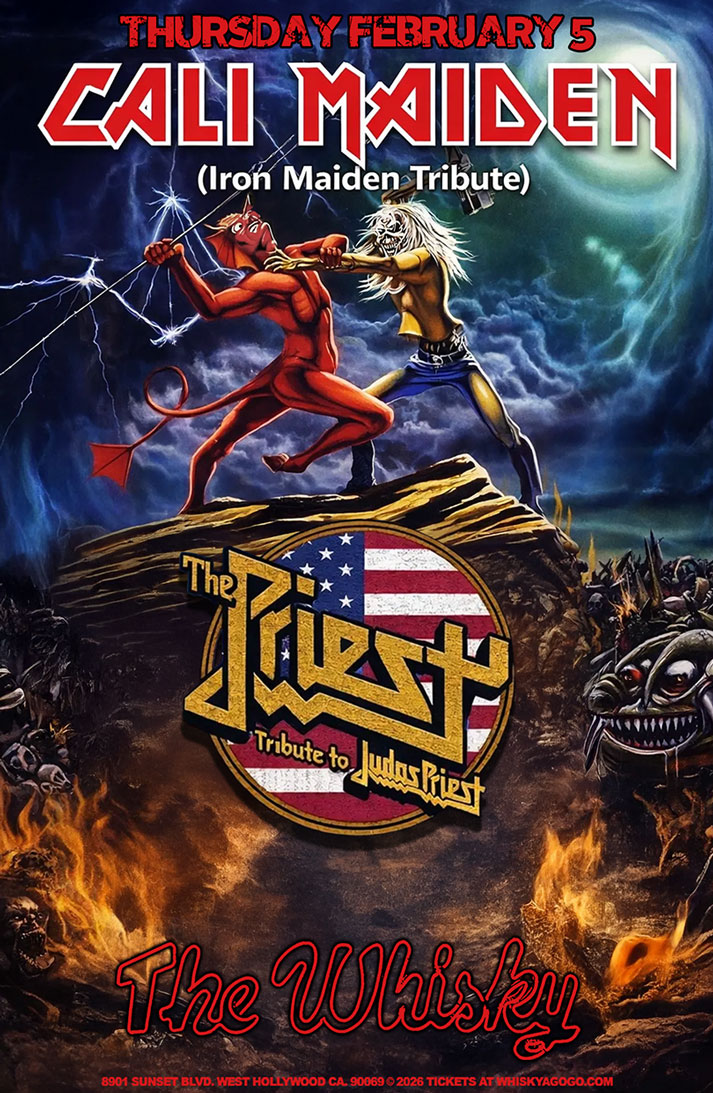 Cali Maiden (Iron Maiden Tribute), The Priest (Tribute to Judas Priest), Balkun Brothers, Shadoe Morningstar