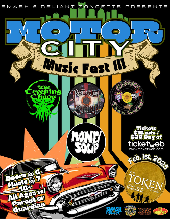 Motor City Music Fest III at The Token Lounge – Westland, MI