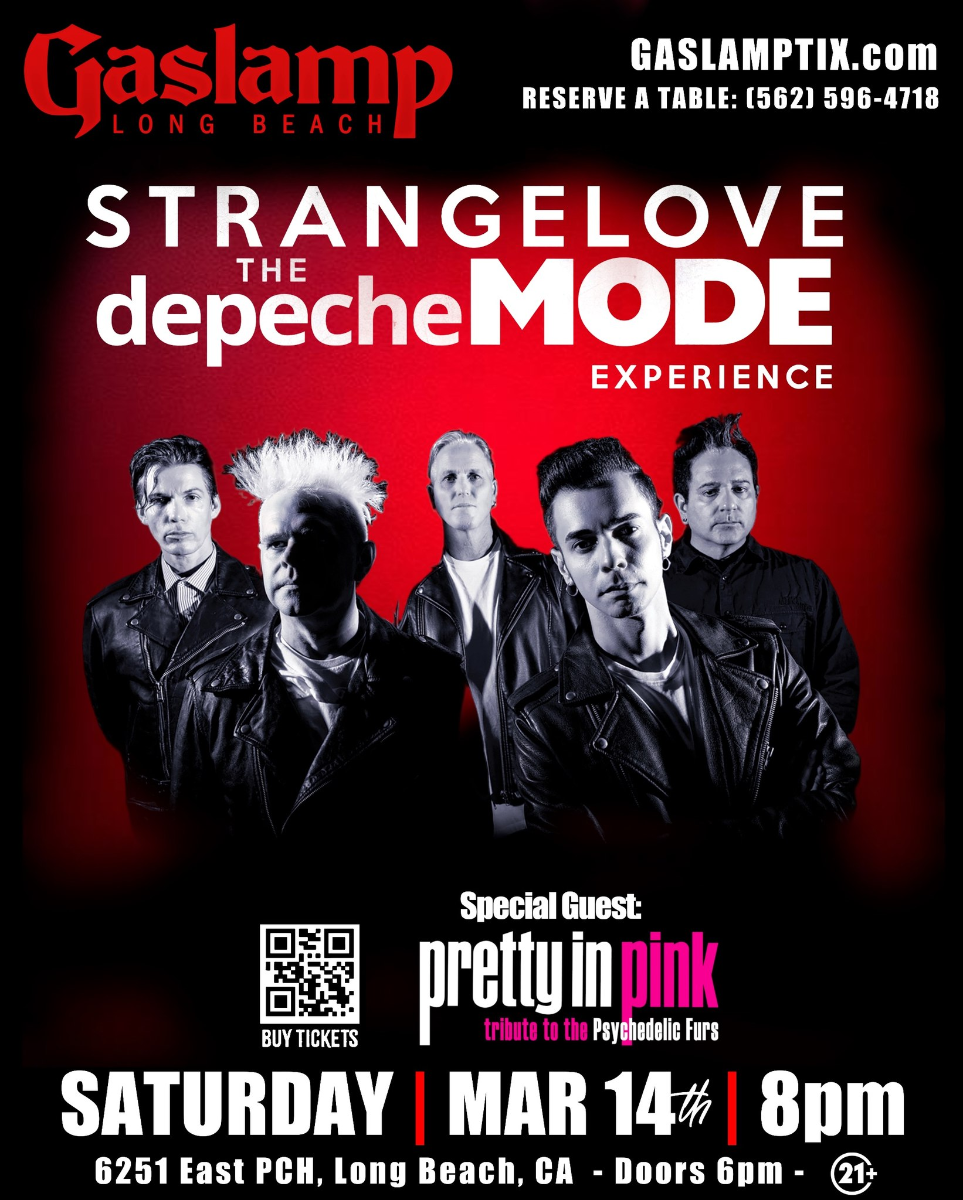 STRANGELOVE - THE DEPECHE MODE EXPERIENCE with Special Guest PSYCHEDELIC FURS Tribute PRETTY IN PINK