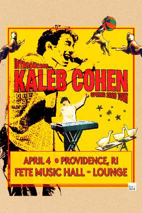 Kaleb Cohen at Fete Music Hall – Providence, RI
