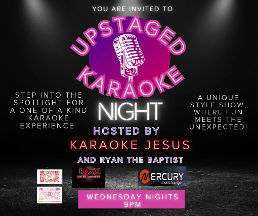 Upstaged Karaoke at The Mercury Music Lounge – Lakewood, OH