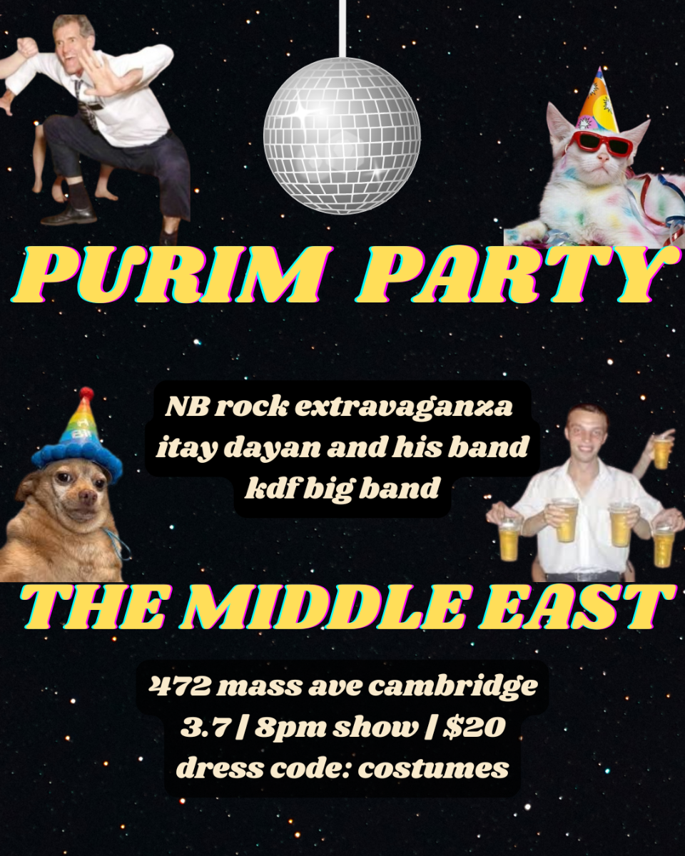 Purim Party feat NB Rock Extravaganza, itay dayan and his band, KDF Big Band