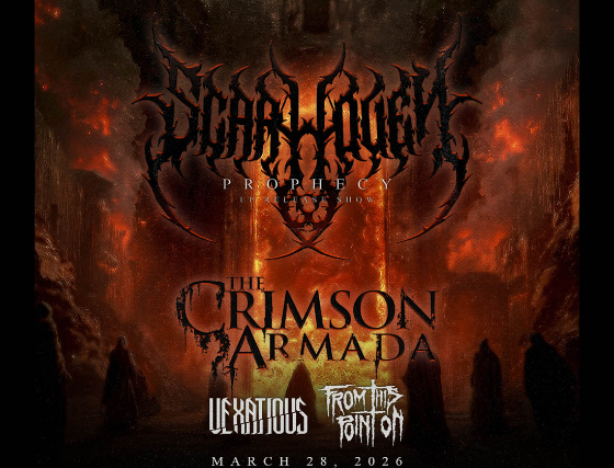 SCAR WOVEN , The Crimson Armada , Vexatious , From This Point On at The Loving Touch – Ferndale, MI