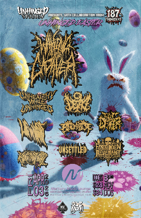 UNHINGED EASTER at The Mercury Music Lounge – Lakewood, OH