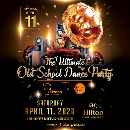 The Ultimate Old School Dance Party at Hilton Vancouver Metrotown – Burnaby, Canada