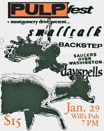 smalltalk with Backstep, Saucers Over Washington, and Dayspells at Will’s Pub – Orlando, FL