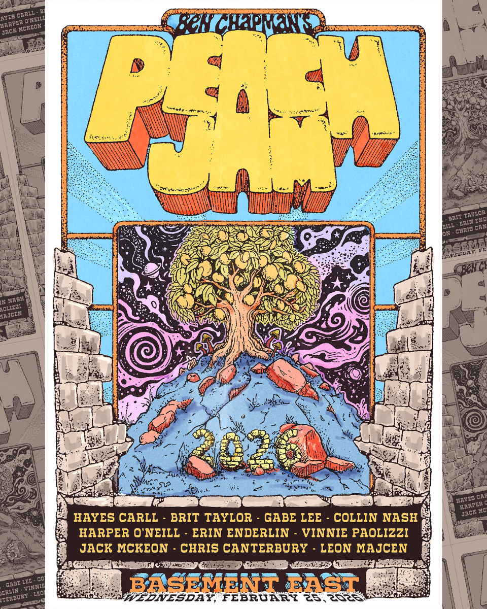 Ben Chapman's Peach Jam - Brit Taylor, Gabe Lee, Collin Nash, Harper O'neill, Erin Enderlin, Vinnie Paolizzi, Jack Mckeon, Chris Canterbury, Hayes ...
