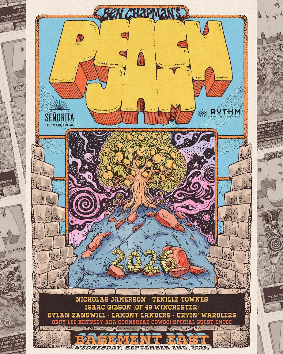 Ben Chapman's Peach Jam ft. Nicholas Jamerson, Tenille Townes, Isaac Gibson (of 49 Winchester), Dylan Zangwill, Lemont Landers,Cryin' Warblers Orry...