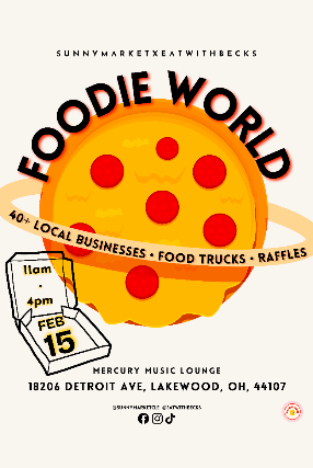 FOODIE WORLD at The Mercury Music Lounge – Lakewood, OH