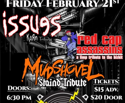 Issues – Korn Tribute at Reverb – Reading, PA