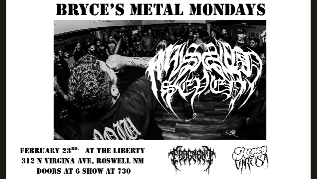 image of Bryce's Metal Mondays image of Bryce's Metal Mondays