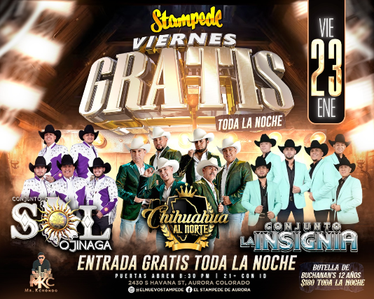 image of VIERNES Y GRATIS TODA LA NOCHE