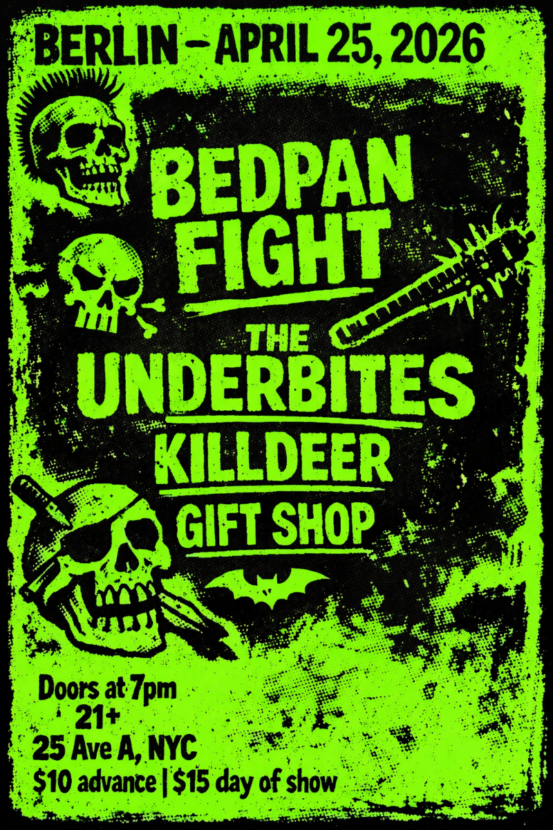 Bedpan Fight | The Underbites | Killdeer | Gift Shop