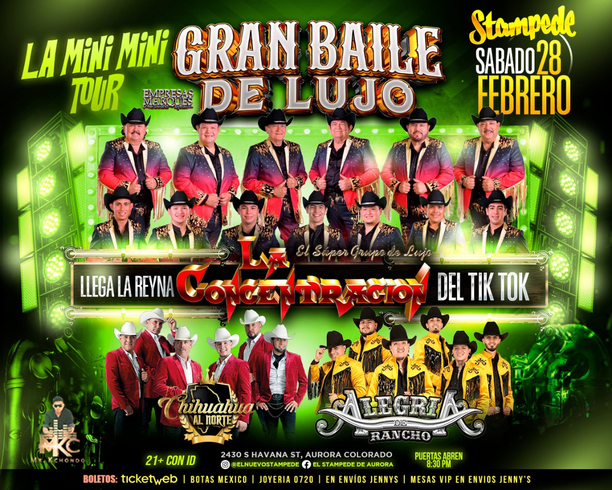 La Concentración - Chihuahua Al Norte - Alegría De Rancho