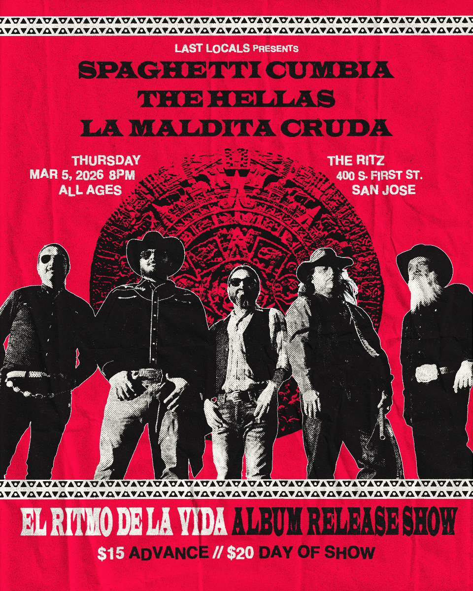 Spaghetti Cumbia, The Hellas, La Maldita Cruda