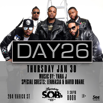 DAY26: Late Show at S.O.B.’s – New York, NY