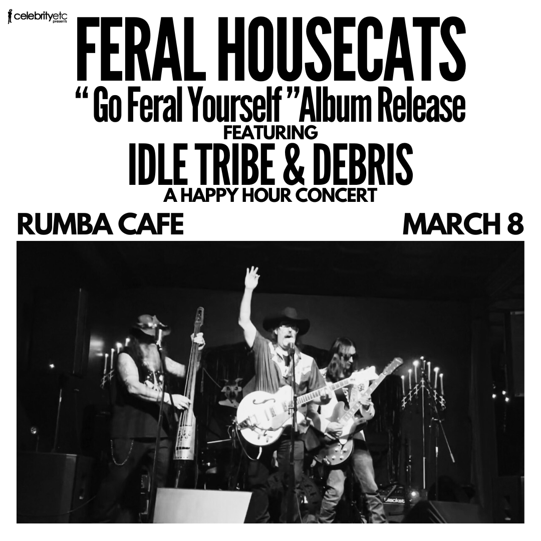 Feral Housecats Album Release * Idle Tribe * Debris "A Happy Hour Concert"