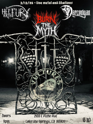 Burn The Myth, Hel Hath Fury, Darconigan concert