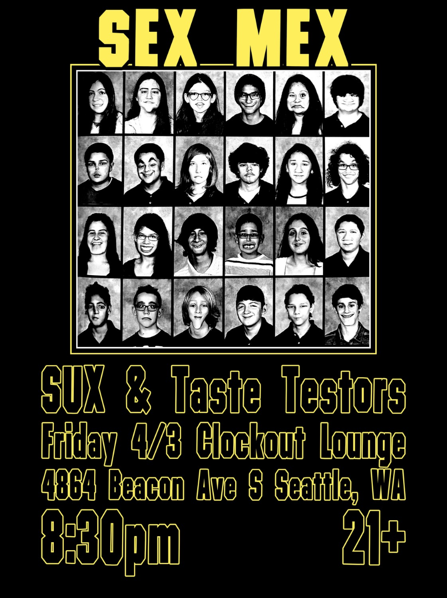 Clock-Out Lounge Presents: Sex Mex w/ Sux, Taste Testors (record release)